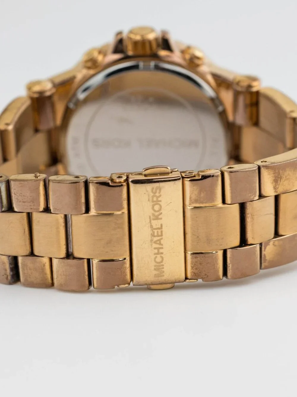 Michael Kors MK-5412 Chronograph Quartz Analog Women's Watch New Battery